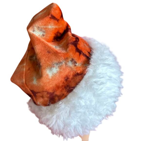 Handcrafted Tie-Dye Santa Hat - Picture 5 of 8